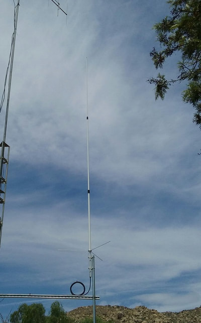 Dual Band antenna for club repeater